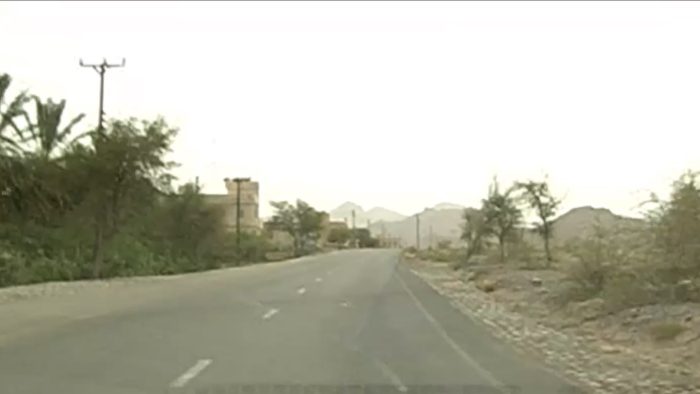 طريق المركاض بولاية الحمراء 1
