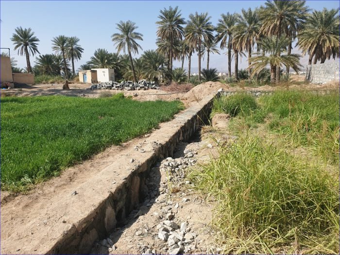 تسوير أرض معفار صويفية المشبر ببلدة العارض في يناير ٢٠٢٢م